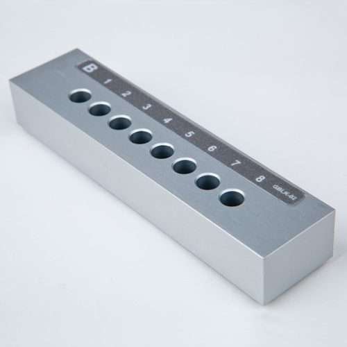 Cooling block for setting up reactions Block B