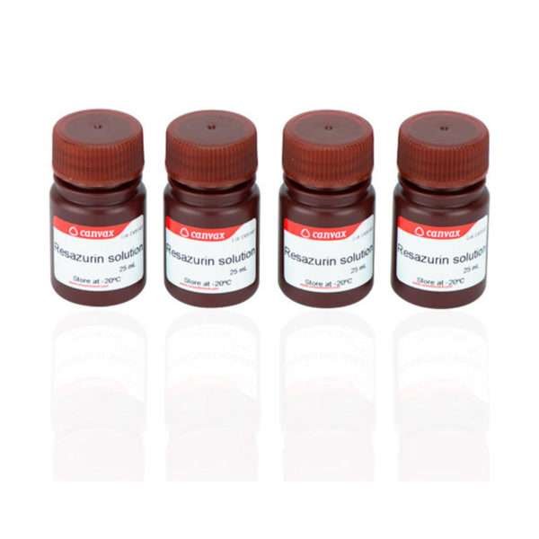 Resazurin cell viability assay reagent used for fluorescence-based cytotoxicity testing
