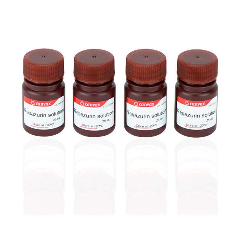 Resazurin cell viability assay reagent used for fluorescence-based cytotoxicity testing