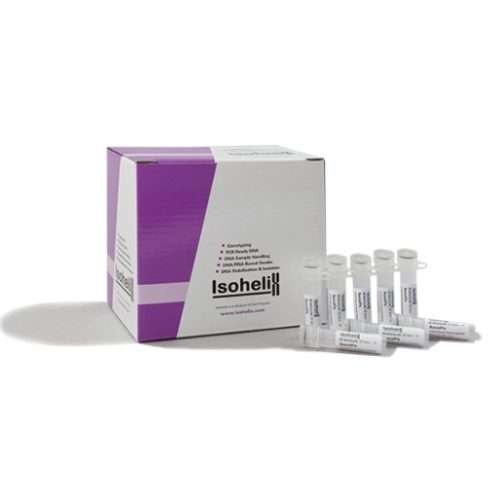 Isohelix BuccalFix DNA Stabilization and Lysis Kit for preserving DNA from buccal swabs.