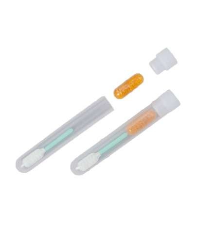 Isohelix Dri-Capsules for DNA stabilization of buccal swabs, individually foil-wrapped for long-term storage