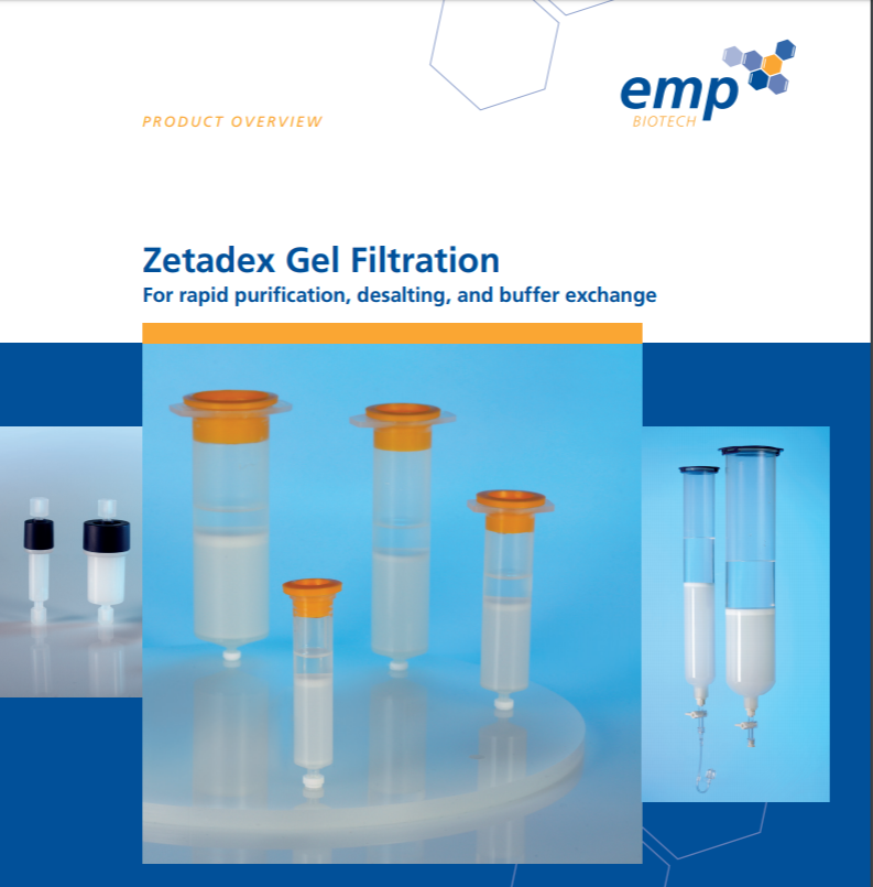 Zetadex Gel Filtration Catalogue