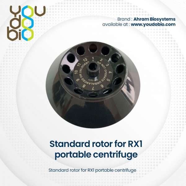 Standard rotor for RX1 portable centrifuge
