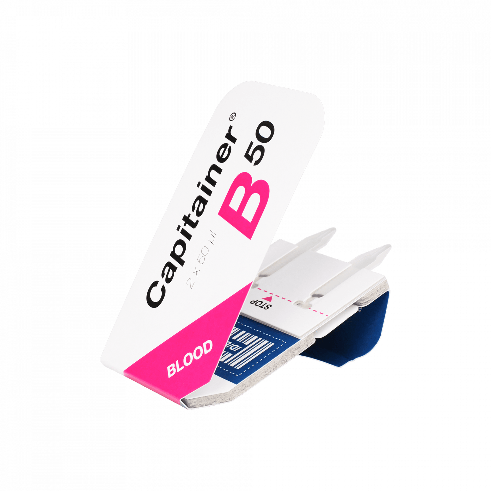 Capitainer B 50 device for self-administered 50 µL dried blood spot collection in clinical and diagnostic workflows