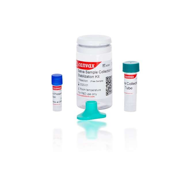 CVX Saliva Viral Sample Collection and Stab Kit