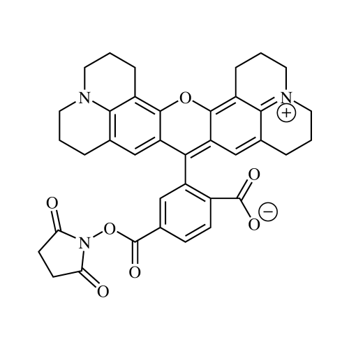 6-Carboxy-X-Rhodamine NHS Ester single isomer – Amine reactive rhodamine dye