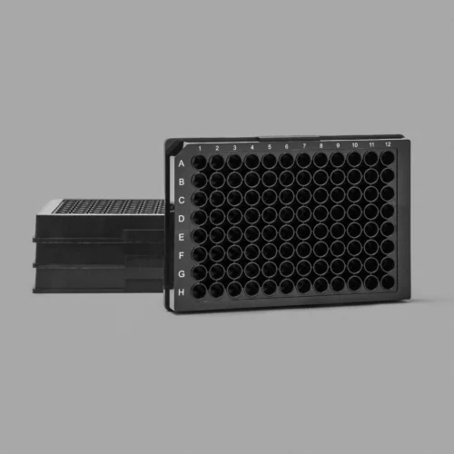 Green Elephant 96-well Bioplastic Microplates, black